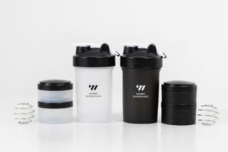 Customised Protein Shaker - For with God nothing will be impossible