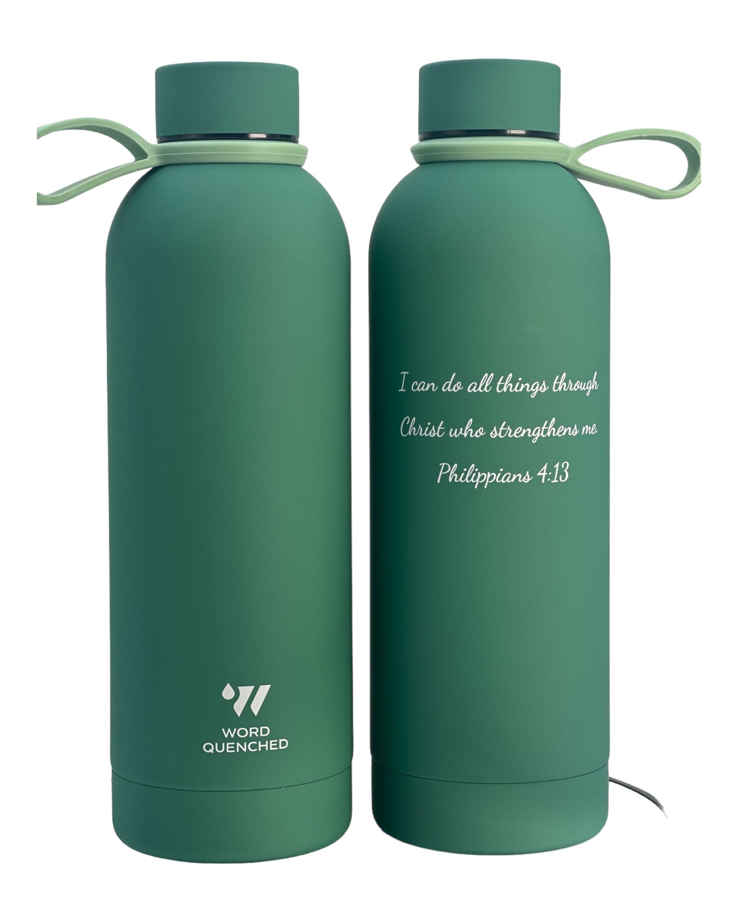 Customized  3D text Thermal hot/cold bottle with handle - 500ml/17oz