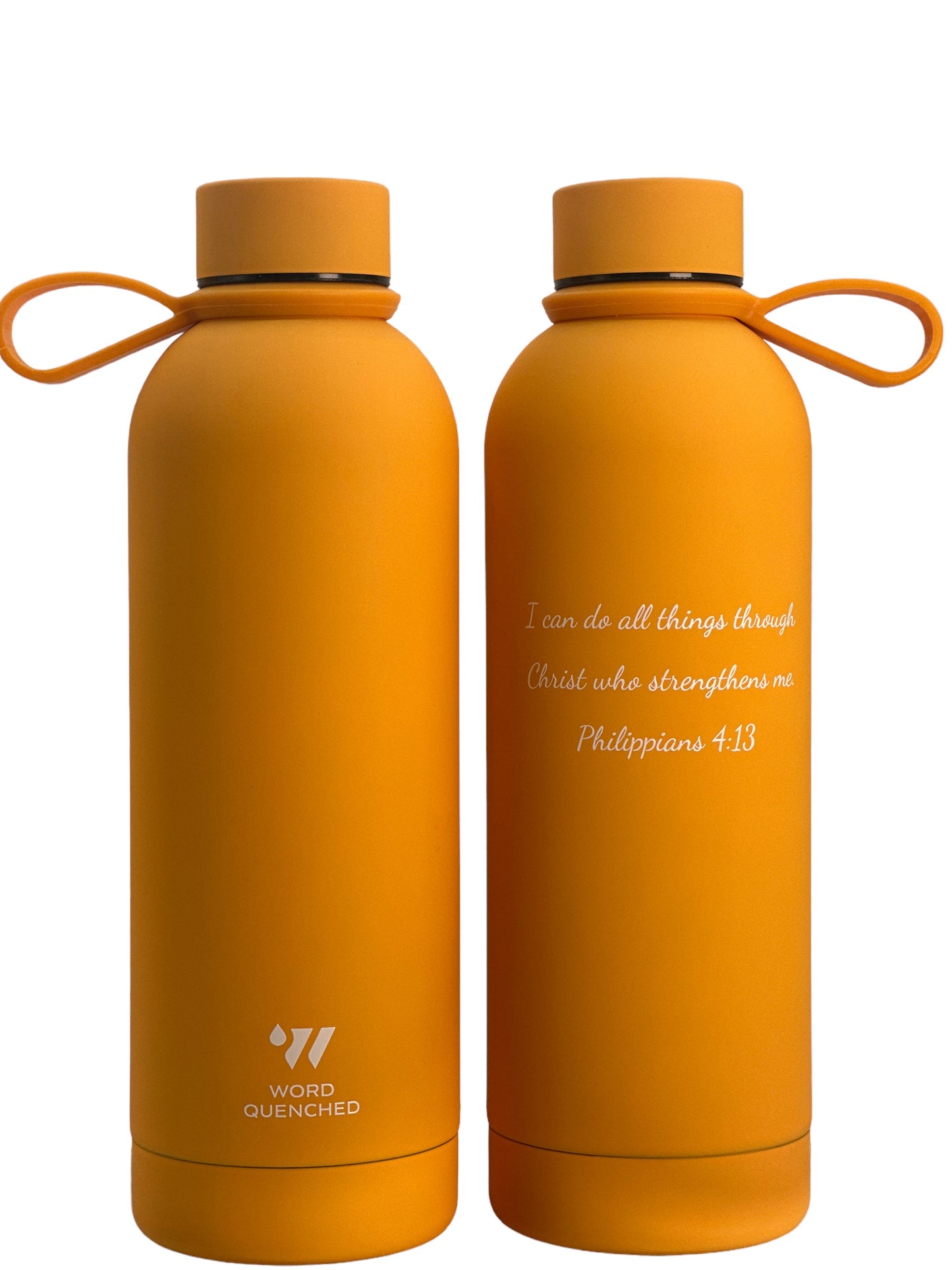 Customized  3D text Thermal hot/cold bottle with handle - 500ml/17oz